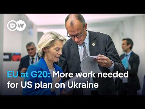 Germany’s Merz: US ‘peace plan’ needs Ukraine agreement | DW News