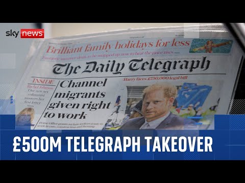 Daily Mail owner strikes £500m deal to buy Telegraph