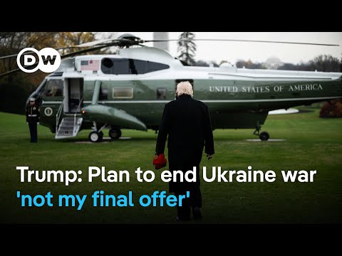Ukraine and allies to discuss Trump’s ‘peace plan’ with US | DW News