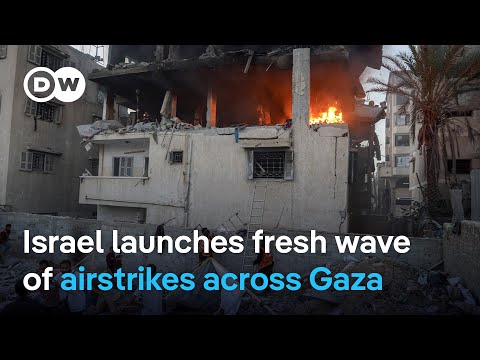 New Israeli airstrikes put Gaza truce in question | DW News