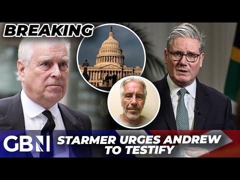 BREAKING: Keir Starmer URGES former prince Andrew to leave for US to testify on Epstein links