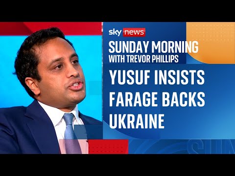 Yusuf denies Farage has ever been sympathetic to Russia’s war in Ukraine