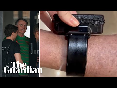 Brazil’s ex-president Bolsonaro admits damaging ankle monitor with hot iron