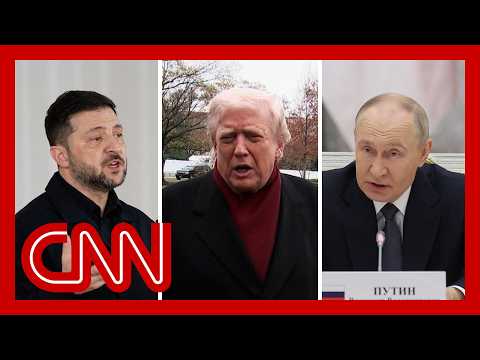 Trump: If Zelensky doesn’t accept peace deal ‘he can fight his little heart out’