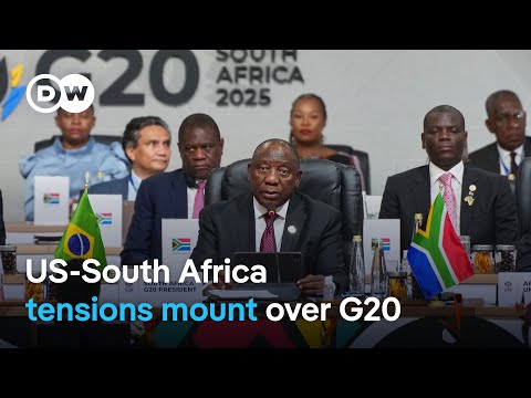G20 leaders issue declaration without US input after boycott | DW News
