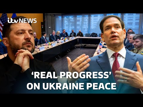 US hails ‘productive and meaningful’ Ukrainian peace talks in Geneva | ITV News