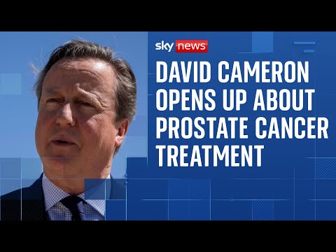 David Cameron reveals he was treated for prostate cancer and backs screening programme