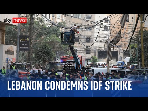 Lebanon condemns Israeli airstrike which killed Hezbollah chief of staff