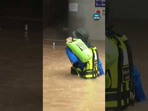 Heavy rains have caused deadly flooding and landslides in Southeast Asia #itvnews #weather #thailand