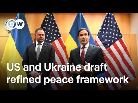 US and Ukraine agree to change draft of plan to end the war | DW News