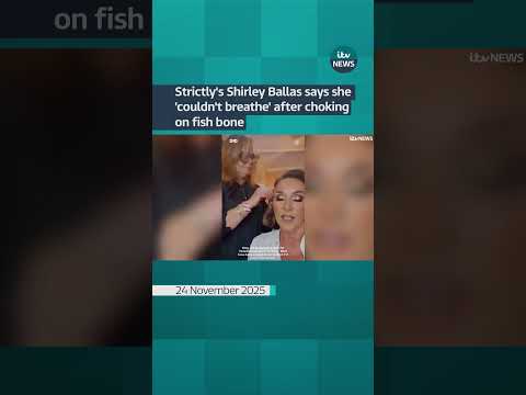 Shirley Ballas reveals Strictly stylist saved her life after she choked on a fishbone | ITV News