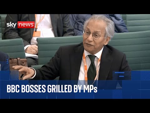 BBC executives including chairman Samir Shah grilled by MPs about impartiality