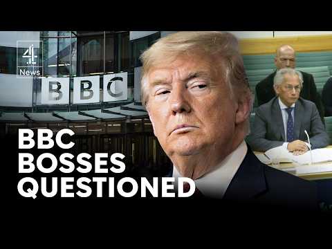 BBC chair apologises for mistakes leading to Trump’s legal threat