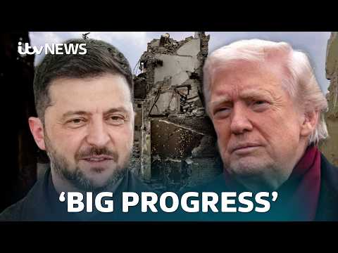 Zelenskyy says new plan contains ‘workable’ steps towards peace in Ukraine | ITV News