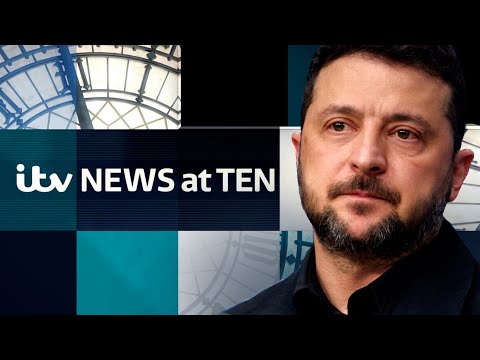 Watch Monday’s ITV News At Ten as Zelenskyy says new plan contains ‘workable’ steps towards peace