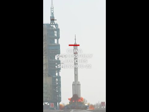China successfully launches Shenzhou-22