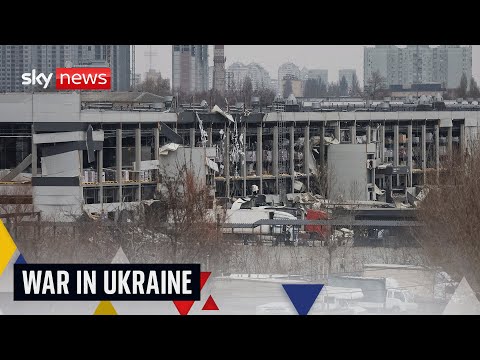 Aftermath of Russian missile and drone attacks on Kyiv