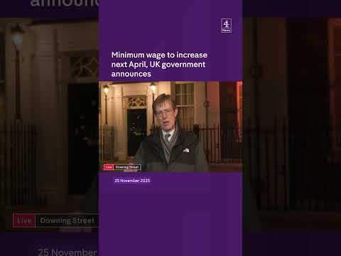 Minimum wage to increase next April, UK government announces