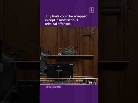 Jury trials could be scrapped except in most serious criminal offences