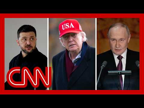 Trump: No meetings with Zelensky or Putin until war deal is final