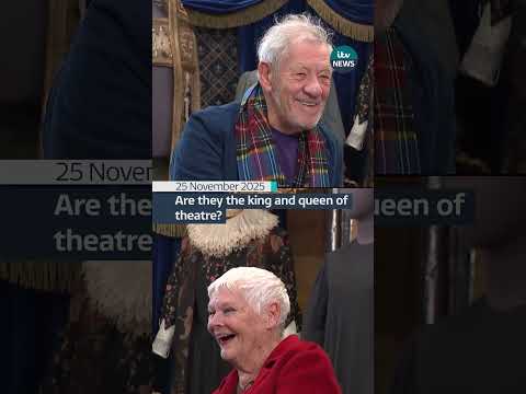 Are they the king and queen of theatre? #itvnews #shakespeare #macbeth