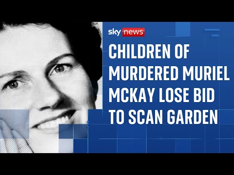 Children of murdered Muriel McKay lose bid to scan garden for her remains