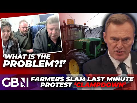 Farmers SLAM ‘two-tier policing’ after Budget day protest CLAMPDOWN ‘without warning’