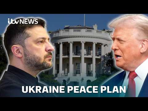 Ukraine’s President Zelenskyy agrees to keep talking about revised peace plan | ITV News