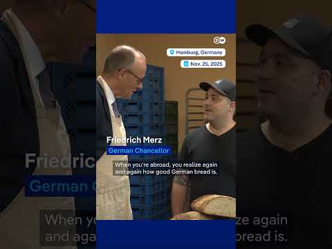 The look of love: Merz and German bread… | DW News