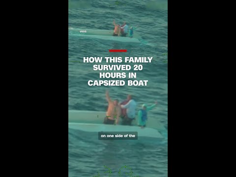 How this family survived 20 hours in capsized boat