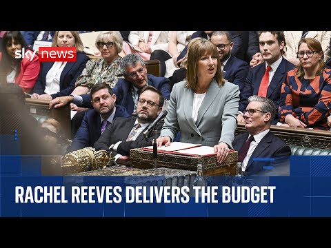 Chancellor Rachel Reeves delivers the budget | Watch live from House of Commons
