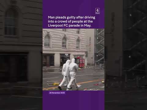 Man pleads guilty to driving into a crowd of people at the Liverpool parade in May.