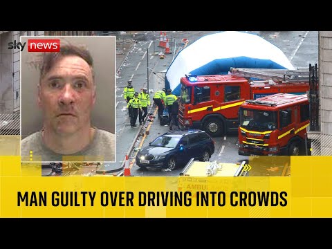 Ex-marine in tears as he pleads guilty to driving into Liverpool fans at victory parade