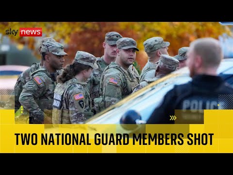 Two National Guard members shot near White House in Washington DC
