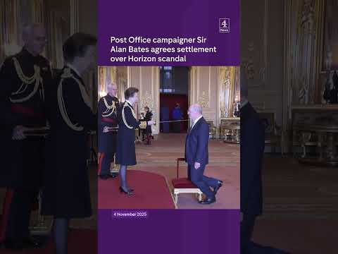 Settlement for Post Office campaigner Sir Alan Bates