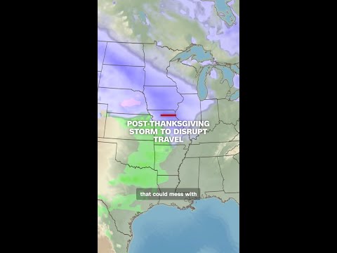 Post-Thanksgiving cross-country winter storm could wreck travel