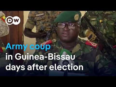 Guinea-Bissau: Soldiers seize power arresting incumbent President Umaro Sissoco Embalo | DW News