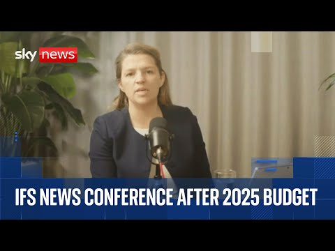 IFS news conference after the budget