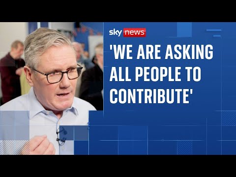 ‘We kept to our manifesto’: PM challenged by Sky News over tax rises in budget