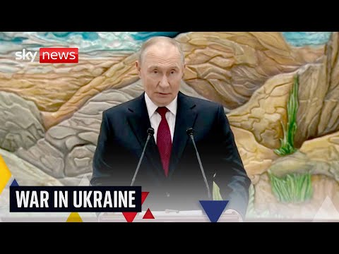 Putin reacts to Trump’s Ukraine peace plan for the first time | Watch in full
