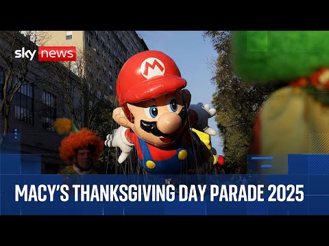 Macy’s Thanksgiving Day Parade takes place in New York