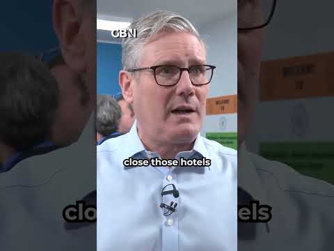 Sir Keir Starmer celebrates net migration falling