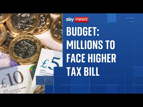 Budget: Millions to face higher tax bill