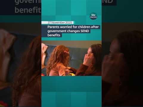 Parents express concerns after the budget changes to SEND benefits #politics #itvnews #disability