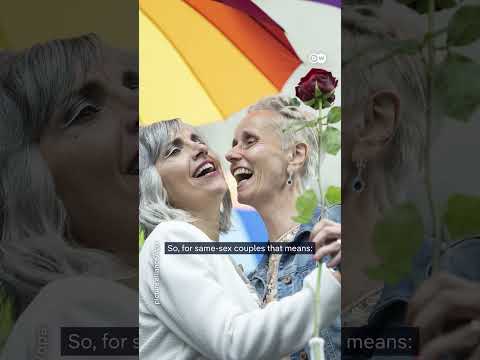 All same-sex marriage to be recognized throughout all European Union member states | DW News