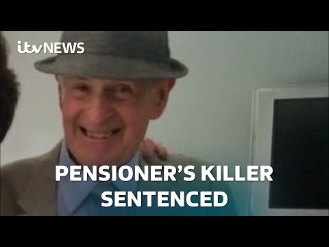 Man sentenced for murder of 87-year-old pensioner – WATCH LIVE | ITV News