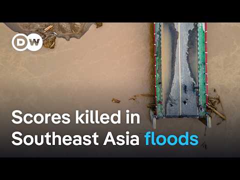 Rising death toll from torrential rains in Southeast Asia | DW News
