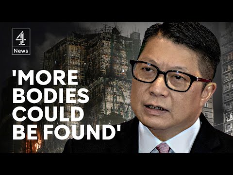 Hong Kong: more arrests made as 128 dead and hundreds still missing