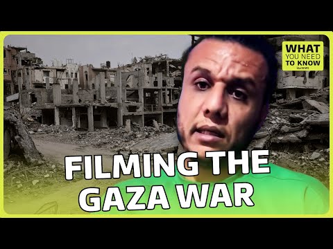 The man whose Gaza war zone filming stunned the world | ITV News