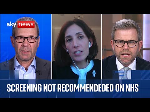 Government advised against routine prostate cancer screenings | Sky News coverage and analysis